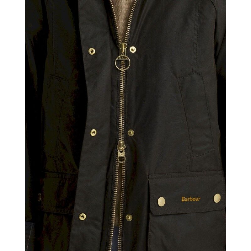 Barbour Icons Tartan Collar Modern Beadnell Wax - Jacke - Damen | Hardloop