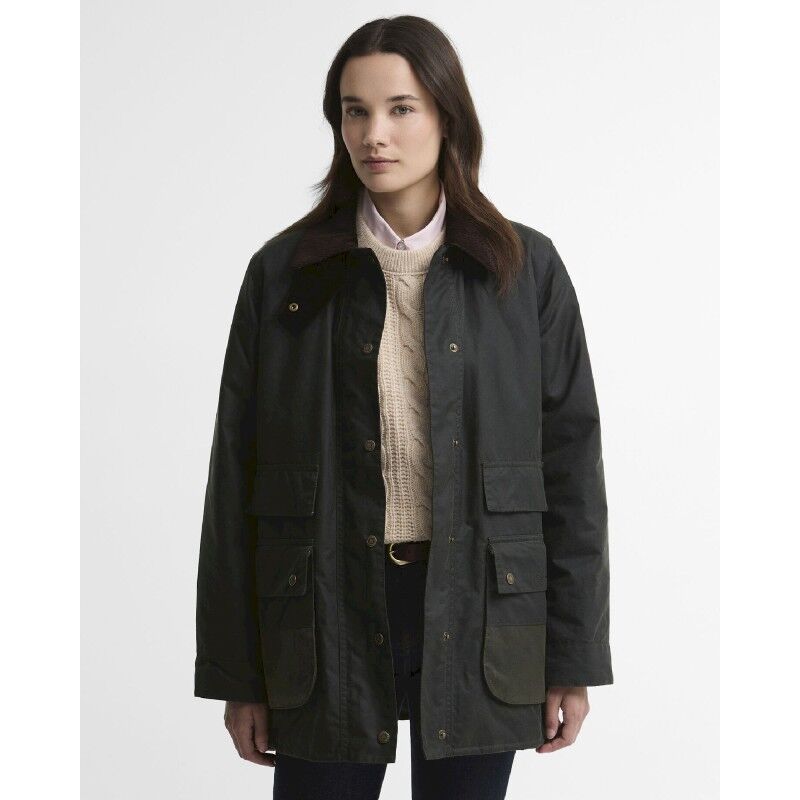Barbour Modern Border Wax Jacket - Jacka - Dam | Hardloop