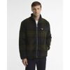 Tartan Fleece Zip Through - Koszula meski
