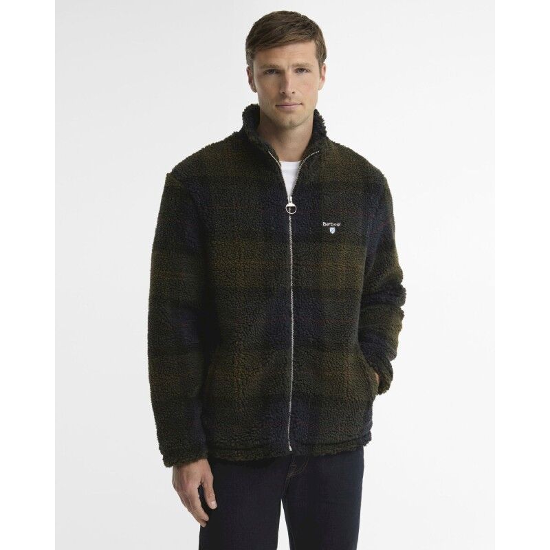 Barbour Tartan Fleece Zip Through - Shirt - Men's | Hardloop