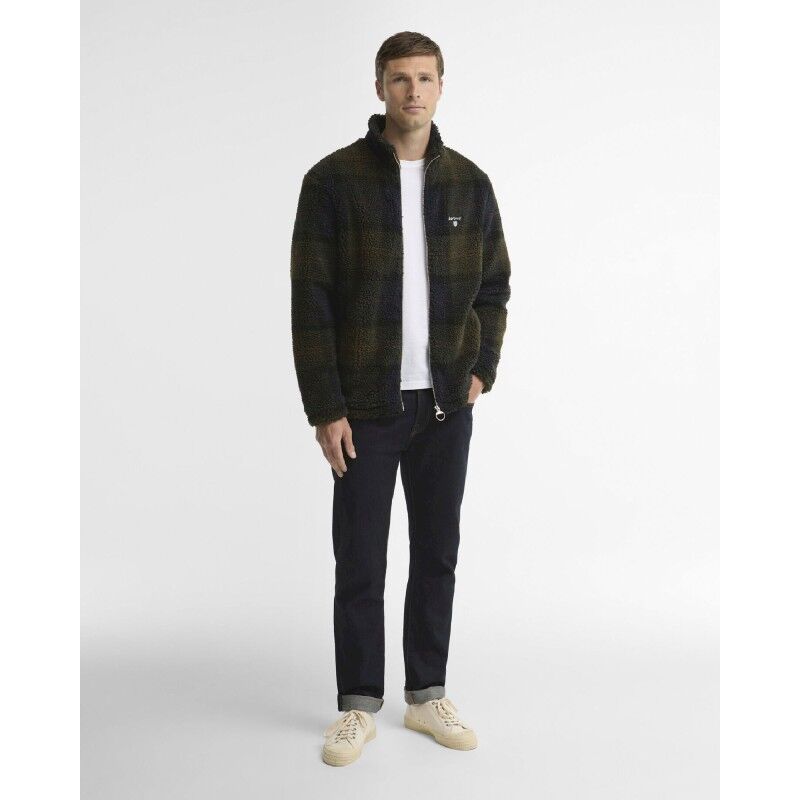 Barbour Tartan Fleece Zip Through - Skjorte - Herrer | Hardloop