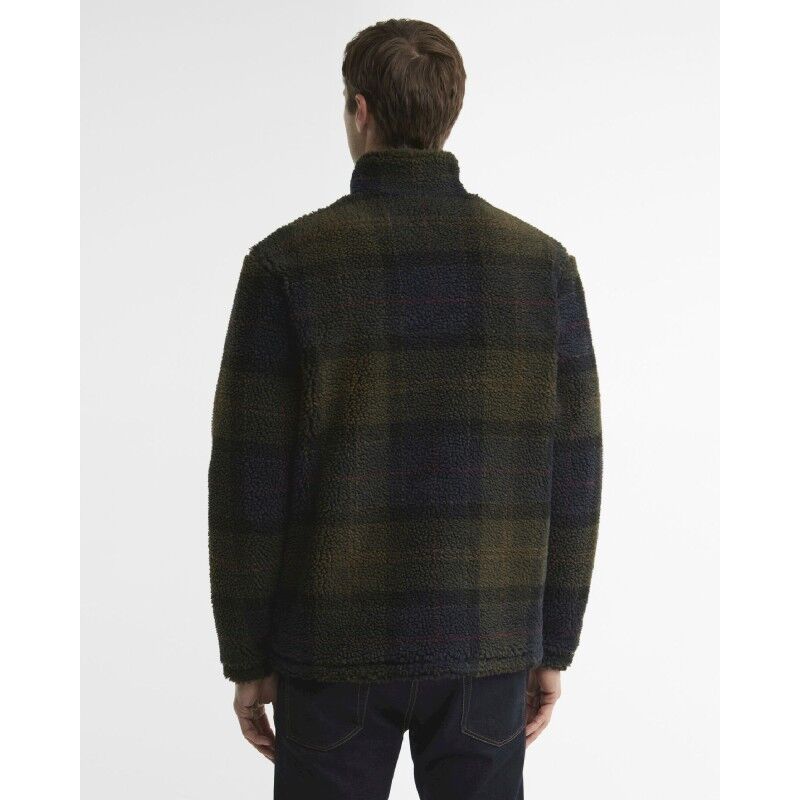Barbour Tartan Fleece Zip Through - Shirt - Men's | Hardloop