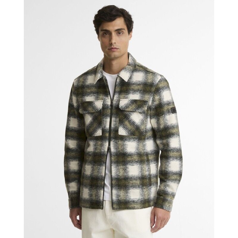 B.Intl Clayton Brushed Fleece Overshirt - Fleecejacke - Herren