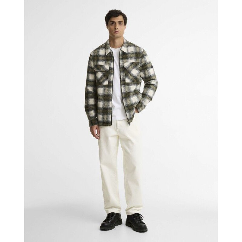 Barbour B.Intl Clayton Brushed Fleece Overshirt - Fleecejacke - Herren | Hardloop