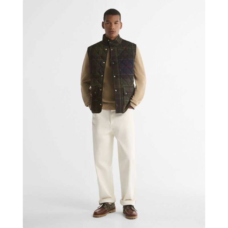 Barbour Icons Tartan Lowerdale Quilted Gilet - Vest - Men's | Hardloop