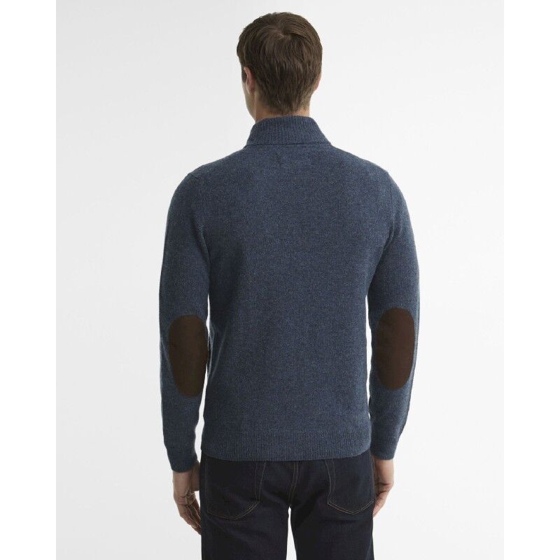 Barbour Essential Patch Zip Through Jumper - Jumper - Men's | Hardloop