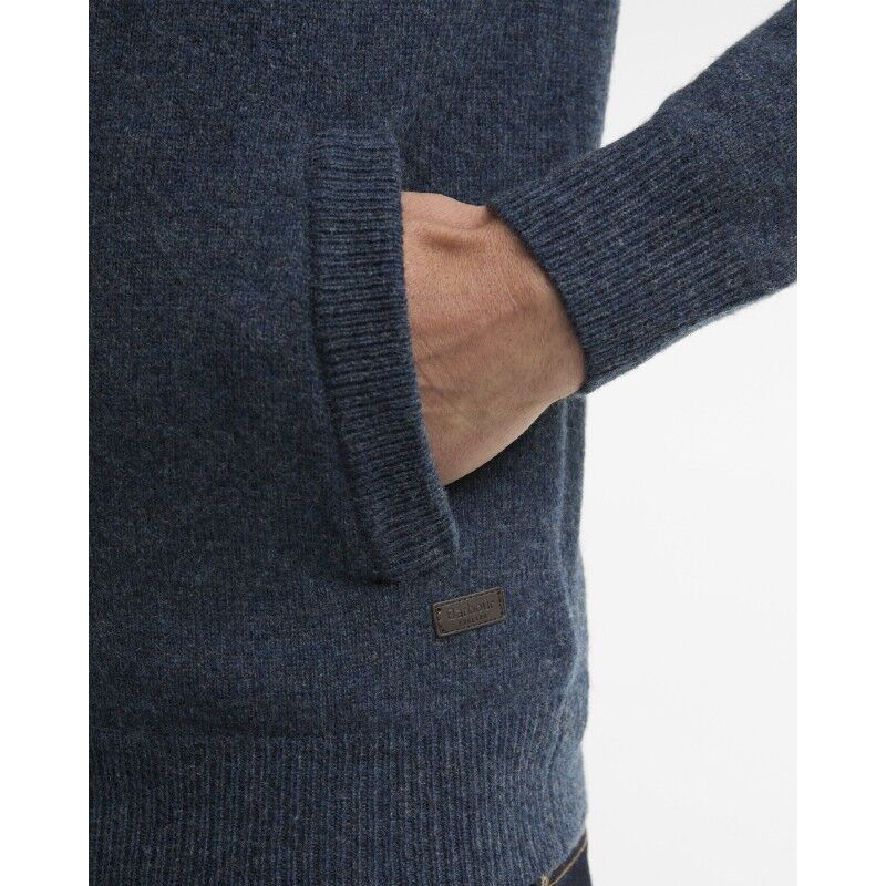 Barbour Essential Patch Zip Through Jumper - Jumper - Men's | Hardloop