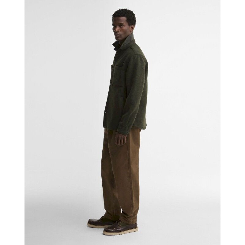 Barbour Marltown Tailored Wool Blend Overshirt - Camisa - Hombre | Hardloop