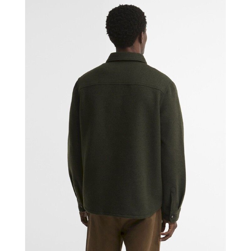Barbour Marltown Tailored Wool Blend Overshirt - Camisa - Hombre | Hardloop