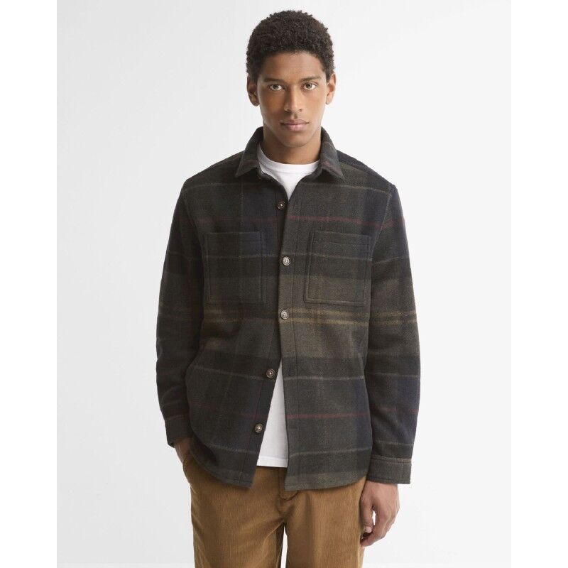 Barbour Woodlane Brushed Check Overshirt - Koszula meski | Hardloop