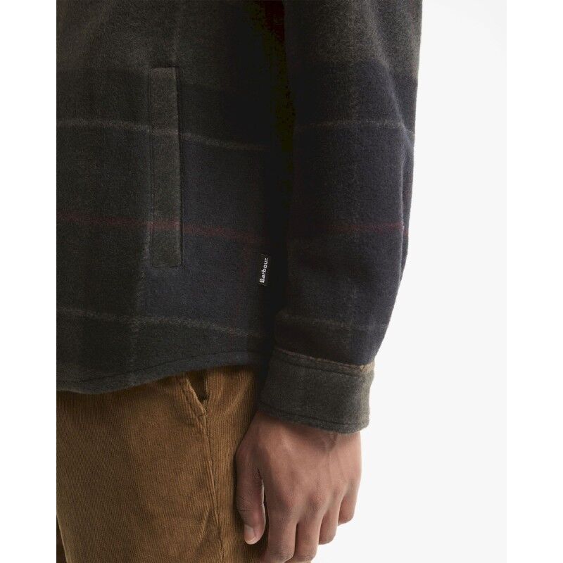 Barbour Woodlane Brushed Check Overshirt - Paita - Miehet | Hardloop