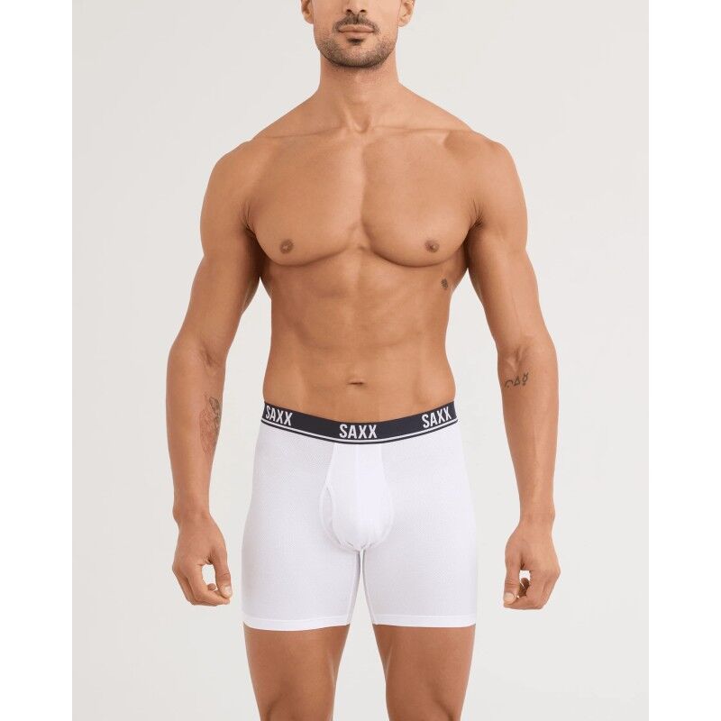 Saxx Essential Performance Mesh Boxer Brief Fly 3Pk - Bokseri - Miehet | Hardloop