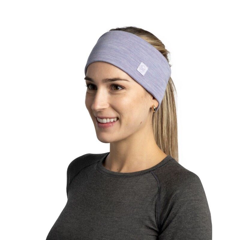 Buff Merino Wide Headband - Hoofdband | Hardloop