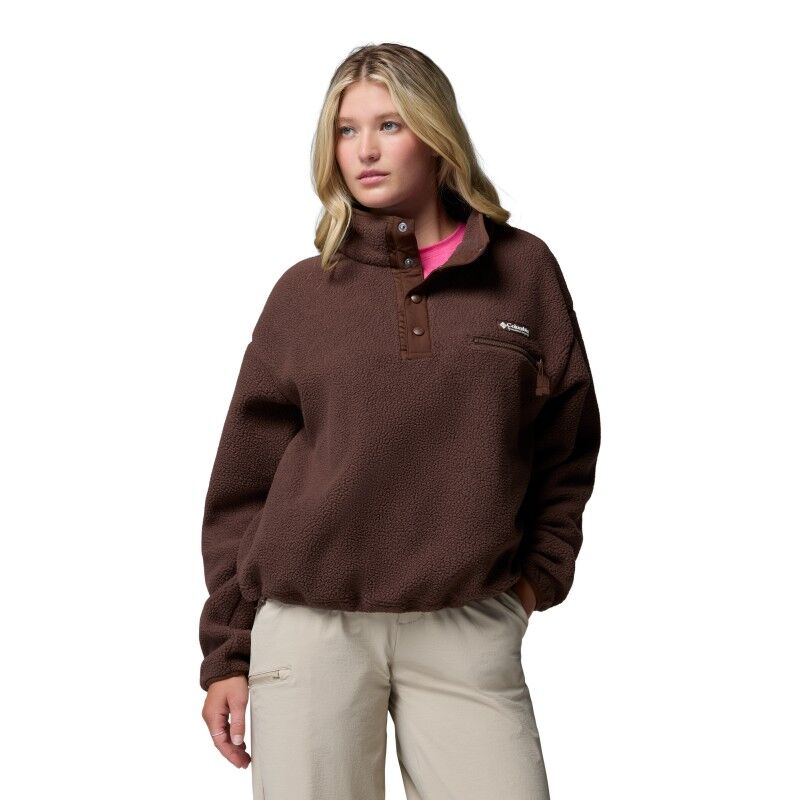 Helvetia II Cropped Half Snap Fleece - Fleece jacket - Women's