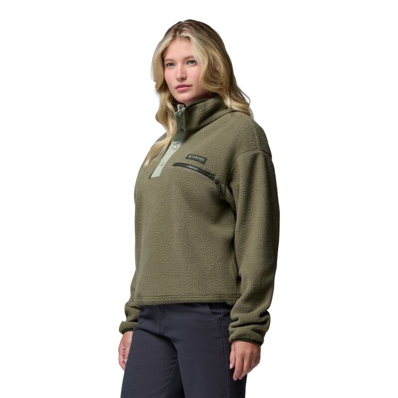 Columbia Helvetia II Cropped Half Snap Fleece - Polaire femme | Hardloop