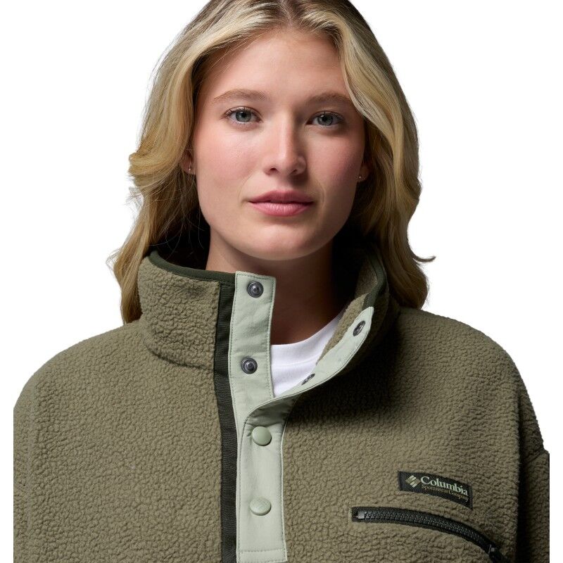 Columbia Helvetia II Cropped Half Snap Fleece - Polaire femme | Hardloop