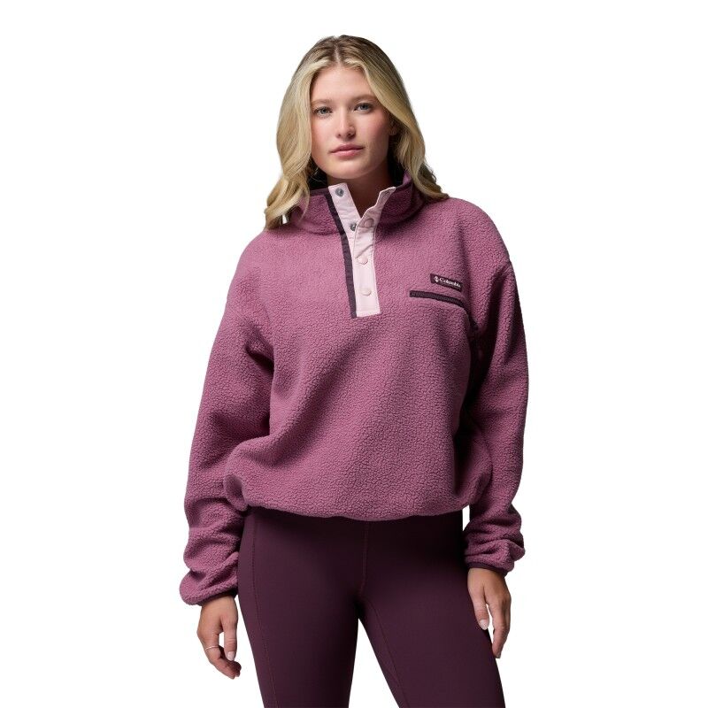 Helvetia II Cropped Half Snap Fleece - Fleece jacket - Women's