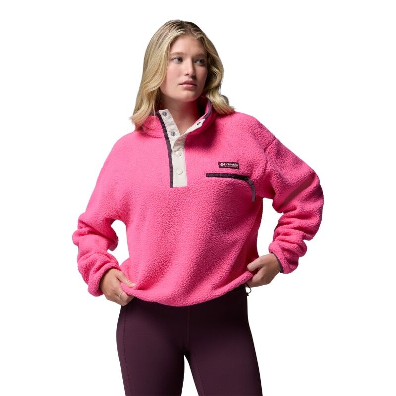Helvetia II Cropped Half Snap Fleece - Fleece jacket - Women's