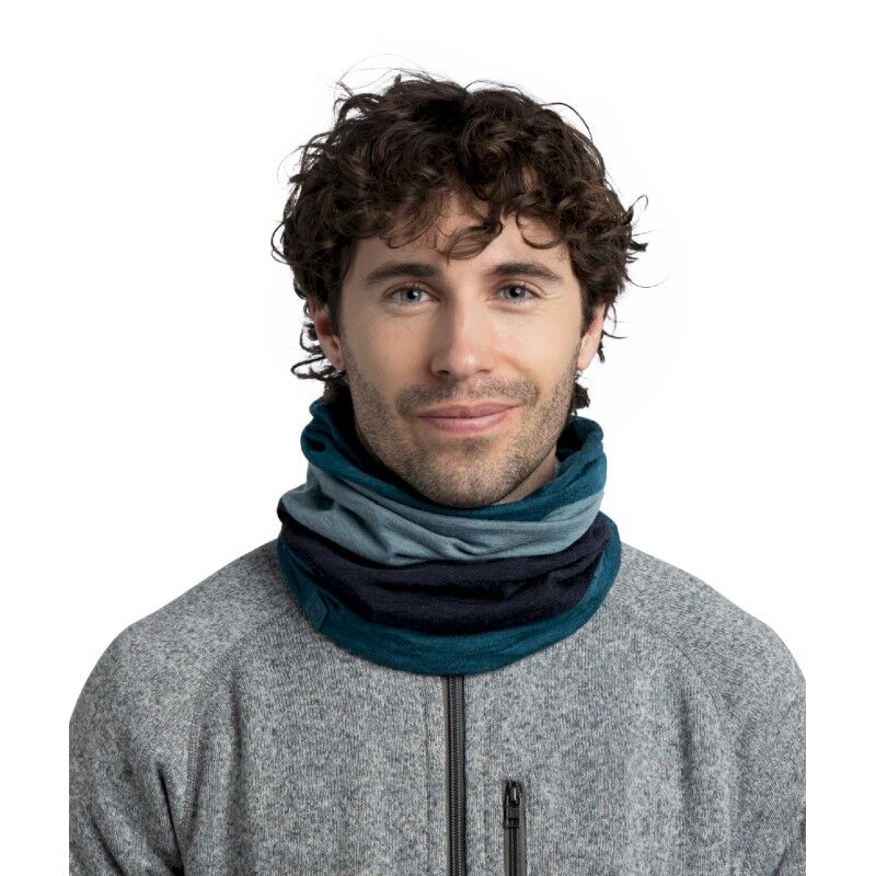 Buff Merino Move Block - Merino wool Neck Gaiter | Hardloop