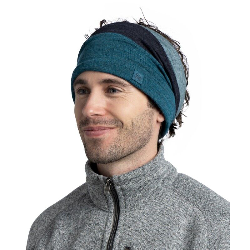 Buff Merino Move Block - Merino wool Neck Gaiter | Hardloop