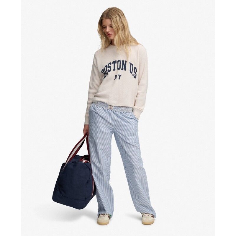 Superdry Ath Essential Graphic Ls Top - T-shirt - Women's | Hardloop