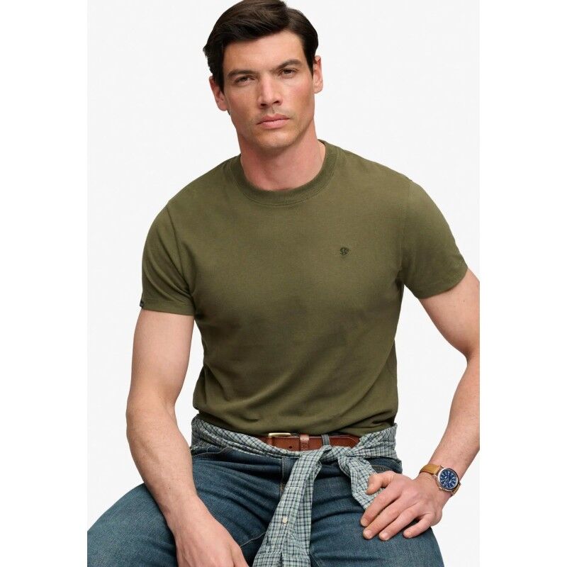 Superdry Essential Sdco Logo Emb Tee - T-shirt - Men's | Hardloop