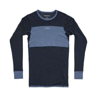 Wool Mesh 190 Shirt - Swetry z wełny merynosa męski