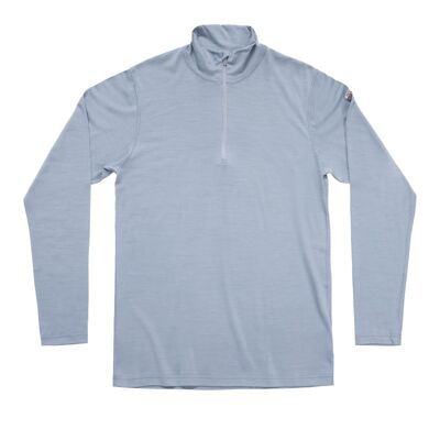 Breeze Plus Merino 200 Zip Neck - Camisola térmica de lã merino homem