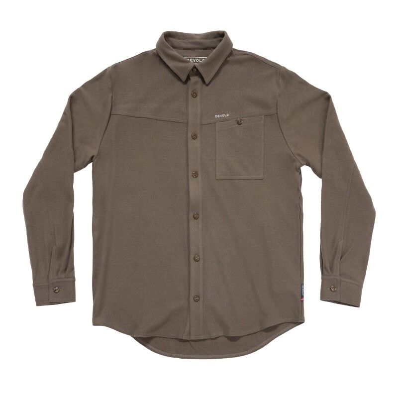 Merino Overshirt - Merino-Wollhemd - Herren