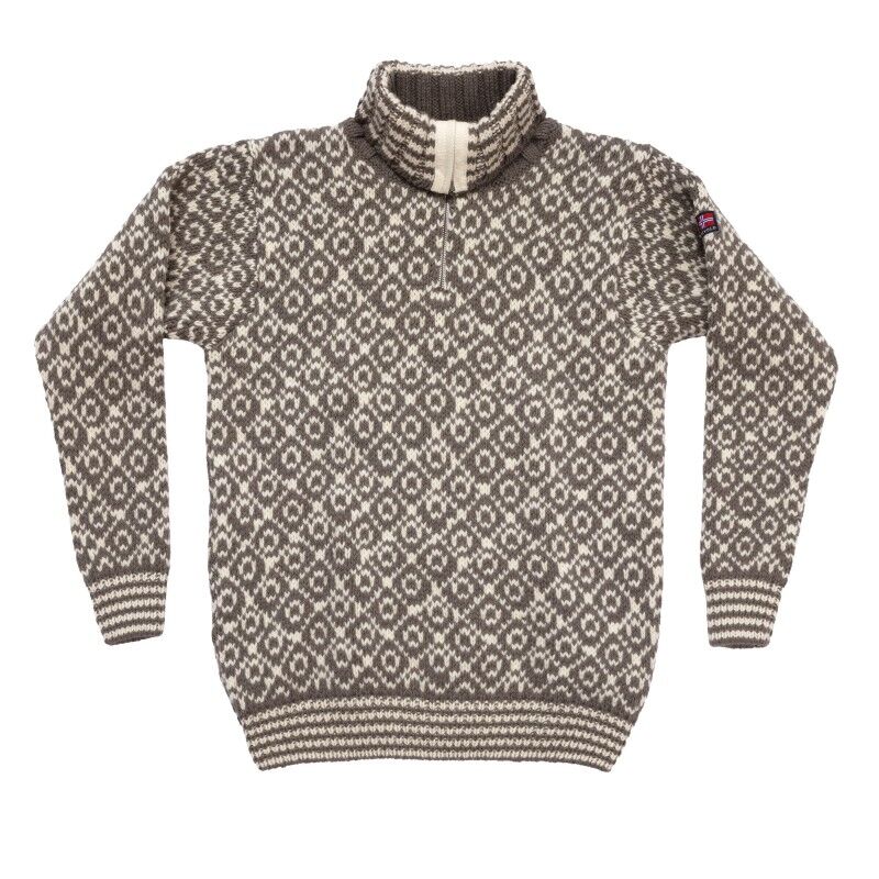 Svalbard Wool Zip Neck - Sweatere