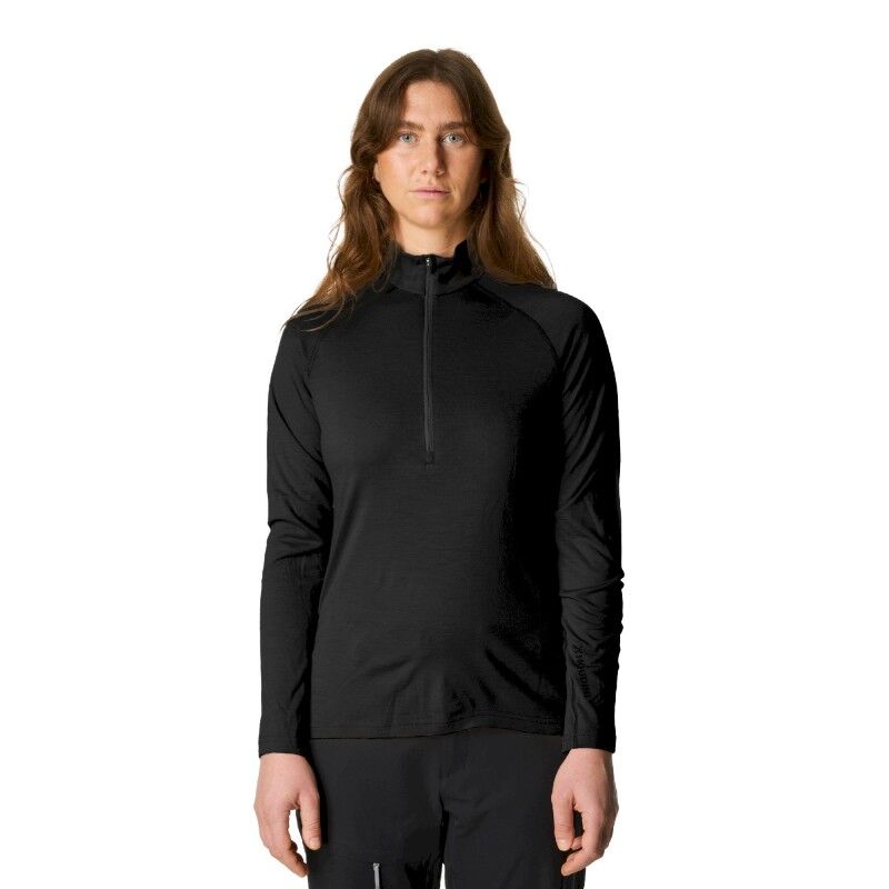 Houdini Sportswear W's Puremerino Half Zip - Merinoulltröja - Dam | Hardloop