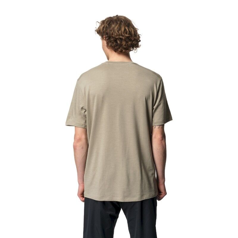 Houdini Sportswear M's Puremerino Tee - T-shirt en laine mérinos homme | Hardloop