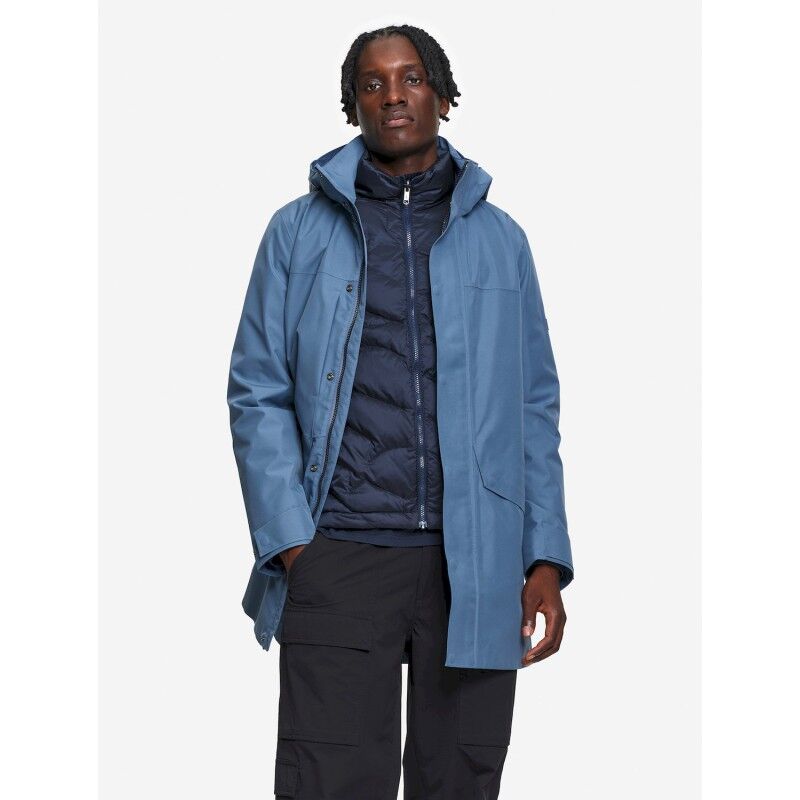 Aigle Parka longue 2 couches avec capuche GORE-TEX T-Kit - Parka homme | Hardloop