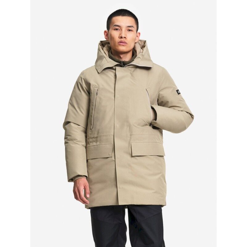 Parka longue à capuche avec matelassage en duvets et plumes GORE-TEX - Daunenjacke - Herren