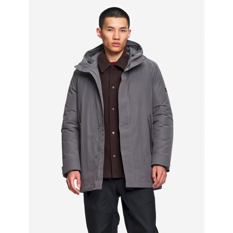Aigle Mid-Length Parka With Mtd Hood - Parka - Herrer | Hardloop