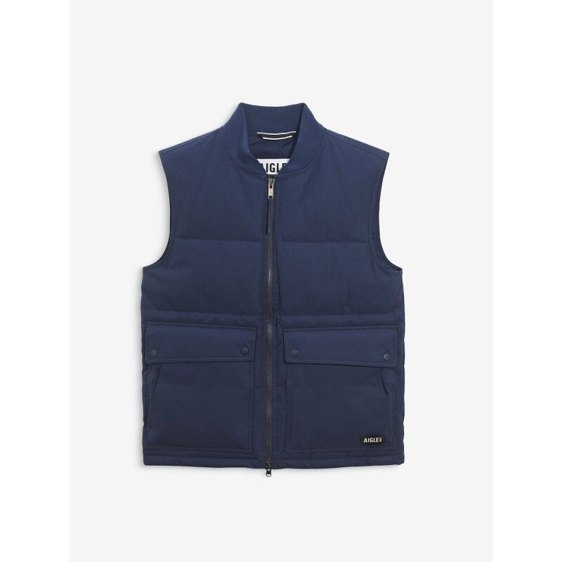 Blouson sans manche déperlant avec matelassage et grandes poches - Doudoune sans manches homme