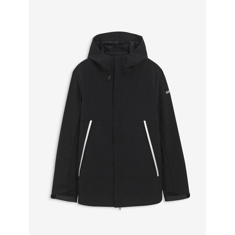 Aigle Blouson déperlant 3 couches court avec elastiques et grandes poches zippées T-Kit - Jakke - Herrer | Hardloop