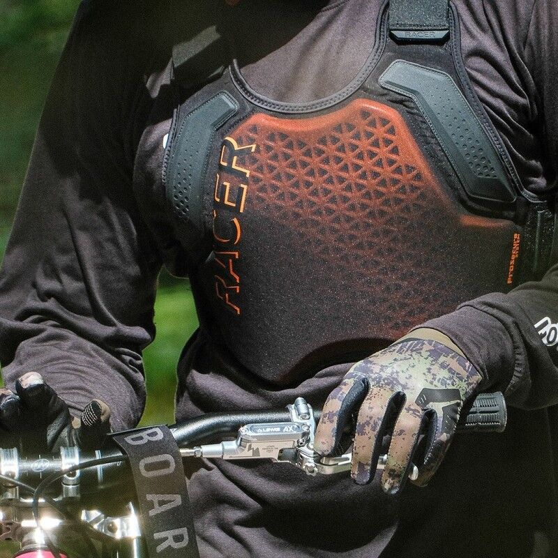 Racer Alpha Plastron EVO - MTB Back protector | Hardloop