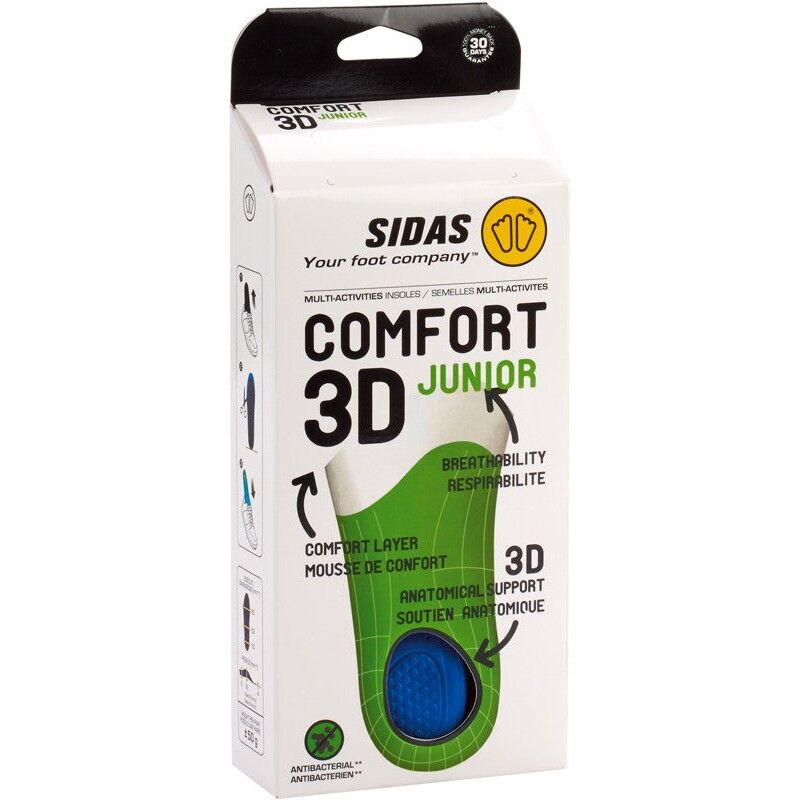 Sidas Comfort 3D Junior - Indlægssåler | Hardloop