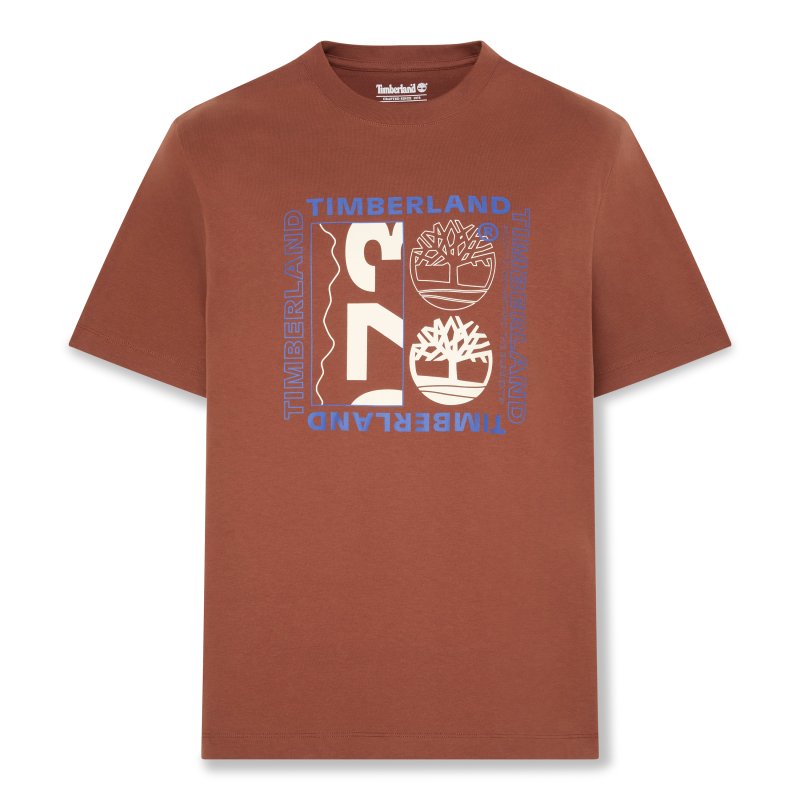 Double Logo"" Ss Graphic Tee - T-shirt homme