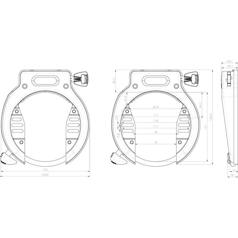 Abus ACH 2.0 6KS/100 + ST 5950 - Candado bicicleta | Hardloop