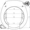 Abus 5755L R XPLUS - Bike Frame Lock | Hardloop