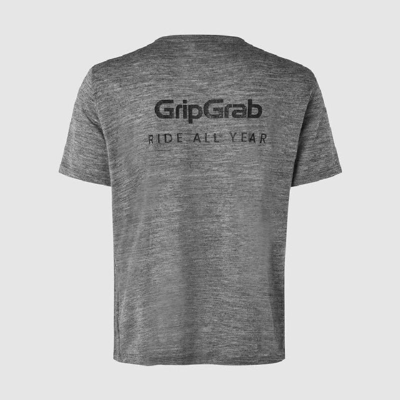 GripGrab EXPLR Merinotech T-Shirt - Merinoshirt - Heren | Hardloop