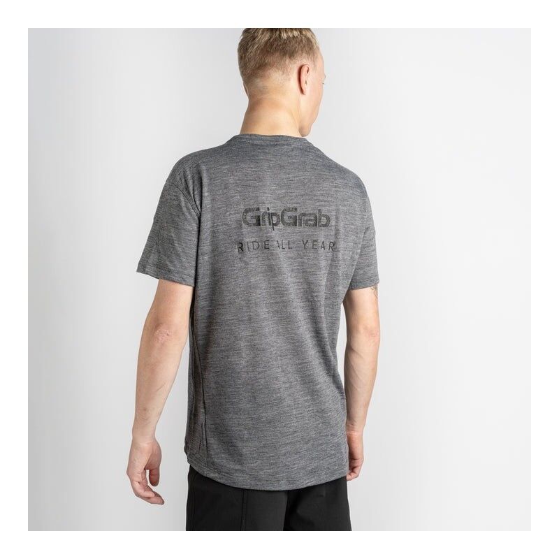 GripGrab EXPLR Merinotech T-Shirt - Maglia merino - Uomo | Hardloop