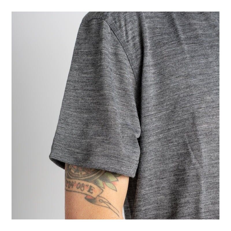 GripGrab EXPLR Merinotech T-Shirt - Merinoshirt - Heren | Hardloop