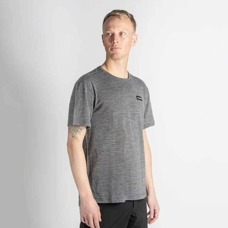 GripGrab EXPLR Merinotech T-Shirt - Merinoshirt - Heren | Hardloop