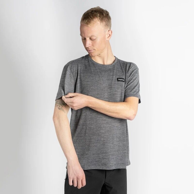 GripGrab EXPLR Merinotech T-Shirt - Merino-shirt - Herrer | Hardloop