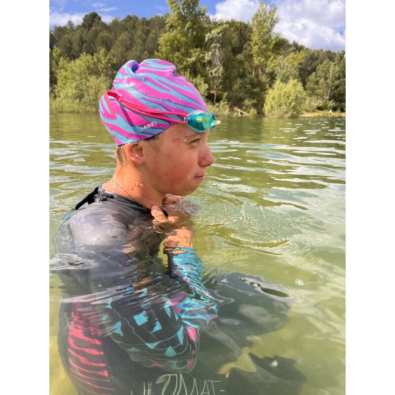 Mako Bonnet Silicone - Swimming cap | Hardloop