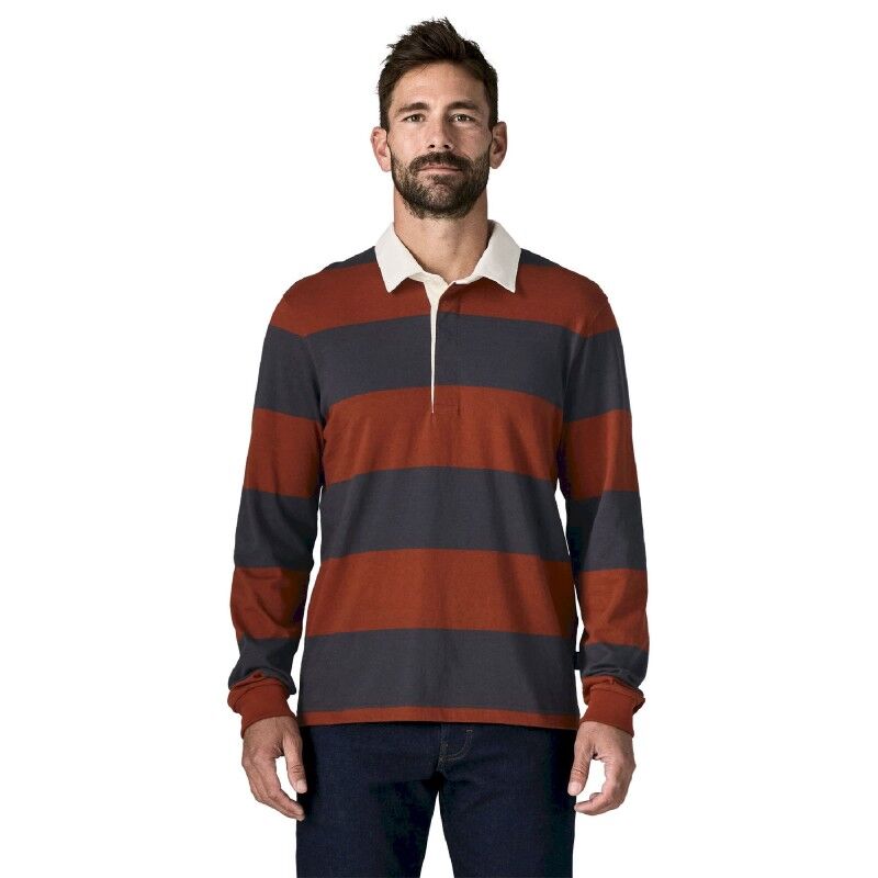 M's L/S Rugby - Polo-Shirt - Herren