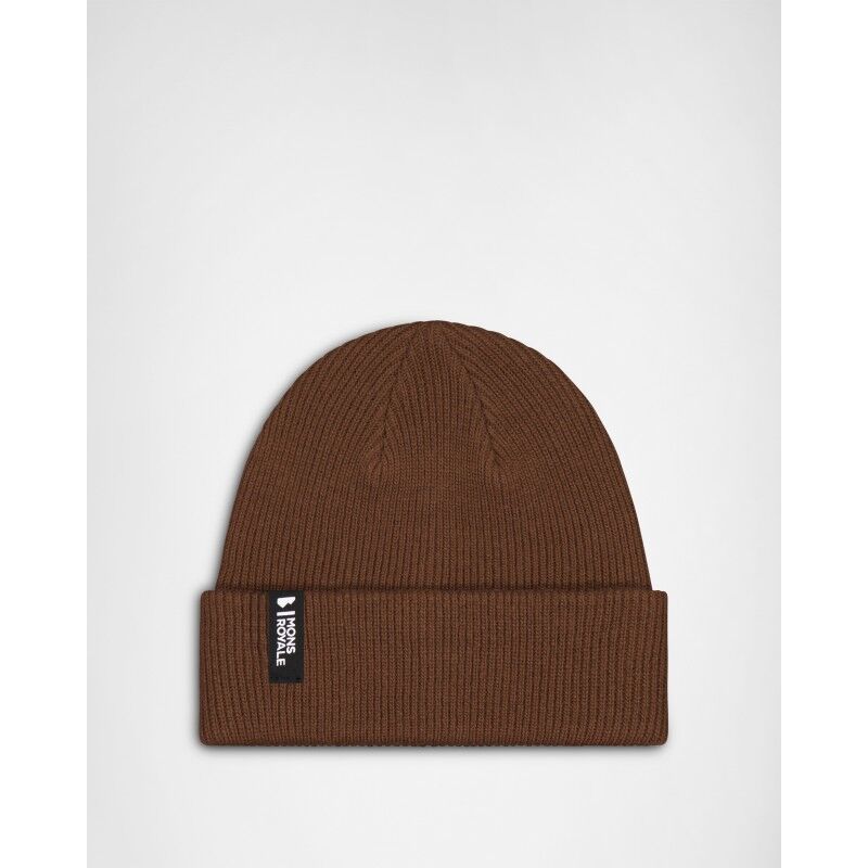 Mons Royale Chunky Logger Merino Beanie - Merinowol Mutsen | Hardloop
